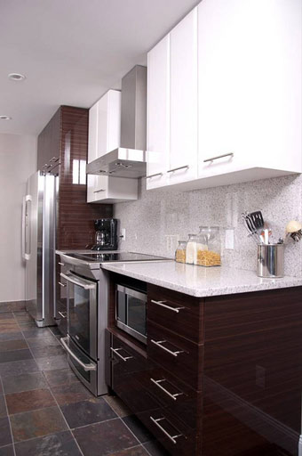 One Wall Kitchen Cabinet Design